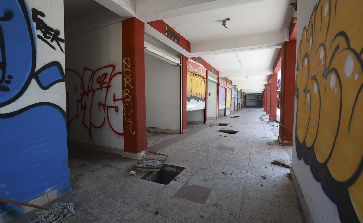 Con esta plaza se buscó regularizar el comercio ambulante / Foto Alejandro Vargas