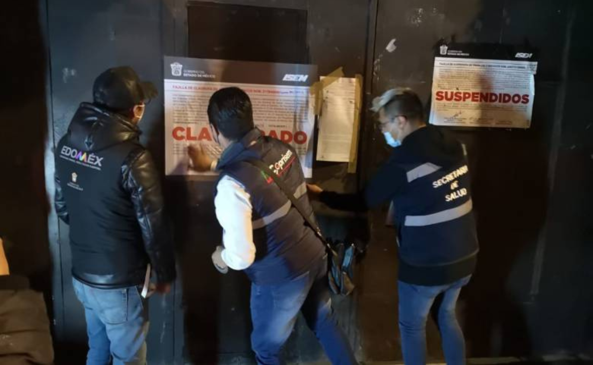 La Operación Atarraya actuó en Naucalpan y Tlalnepantla, donde se clausuraron bares como "El Barrigón" y "La Medusa". Foto: Especial