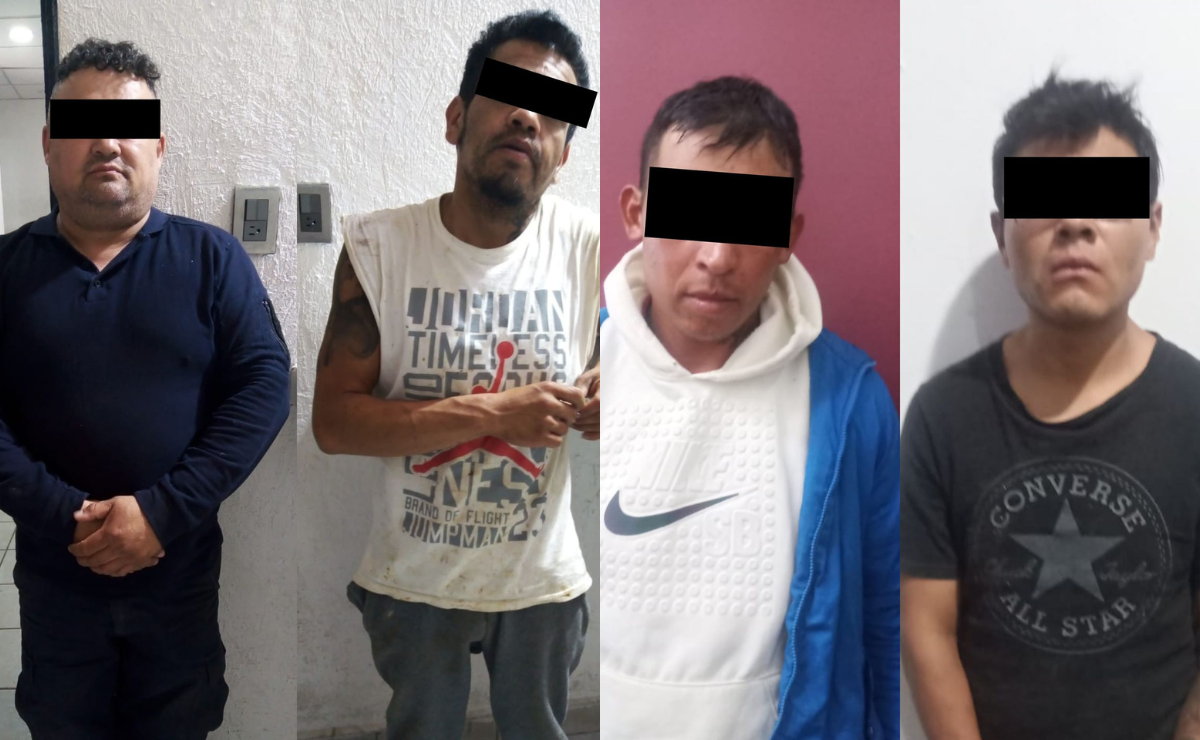 No más basura impune en Ecatepec. Estos hombres fueron detenidos y enfrentan arresto y multas por contaminar las calles. Foto: Especial