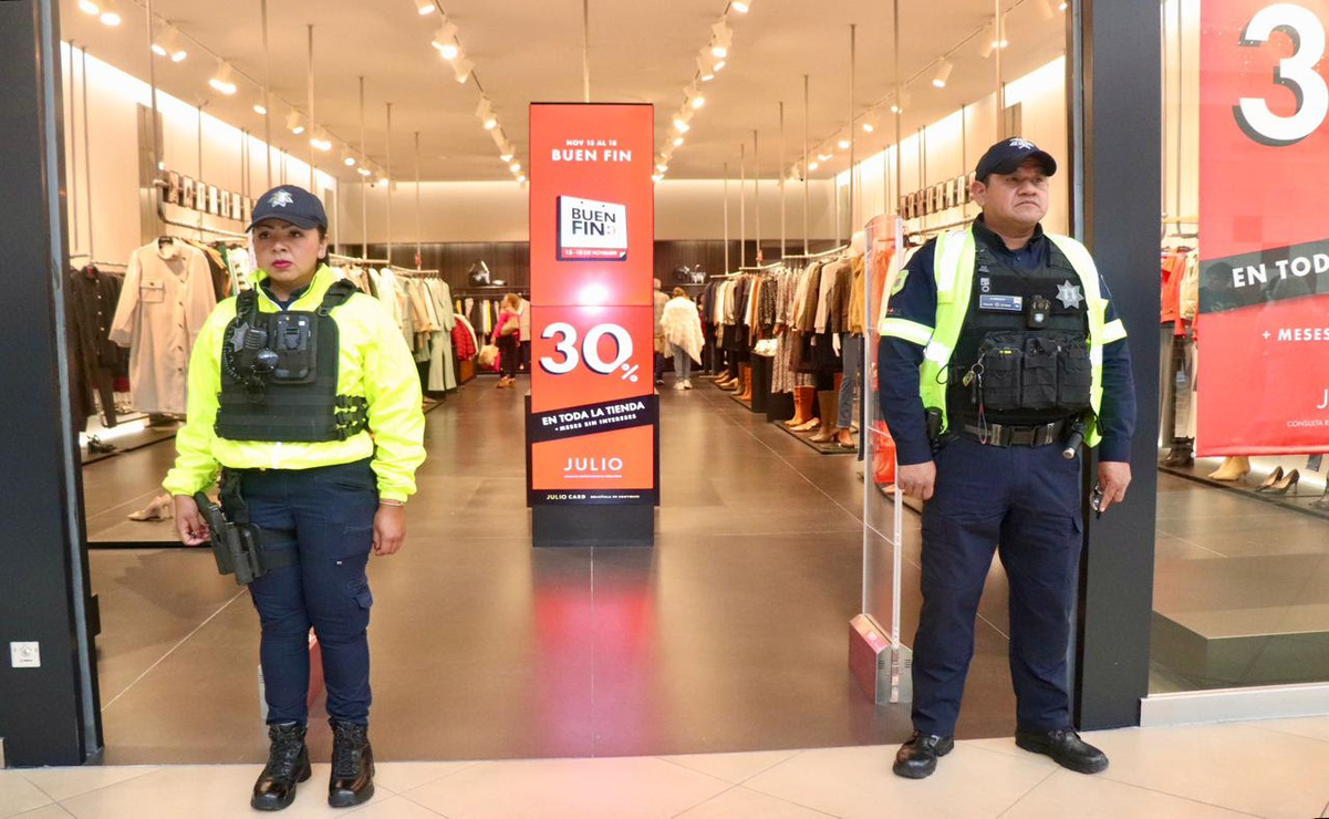 Operativo aéreo vigilará 500 centros comerciales durante el Buen Fin en Edomex