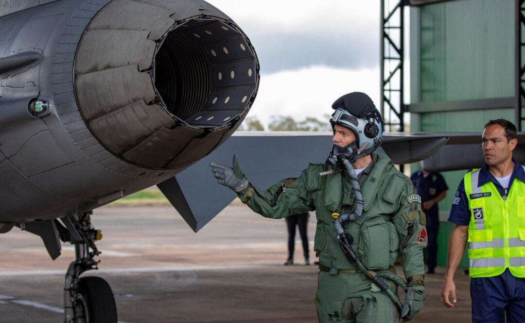 FAMEX 2025: Despegue aeroespacial México-Brasil en Zumpango (AIFA). Foto: Especial