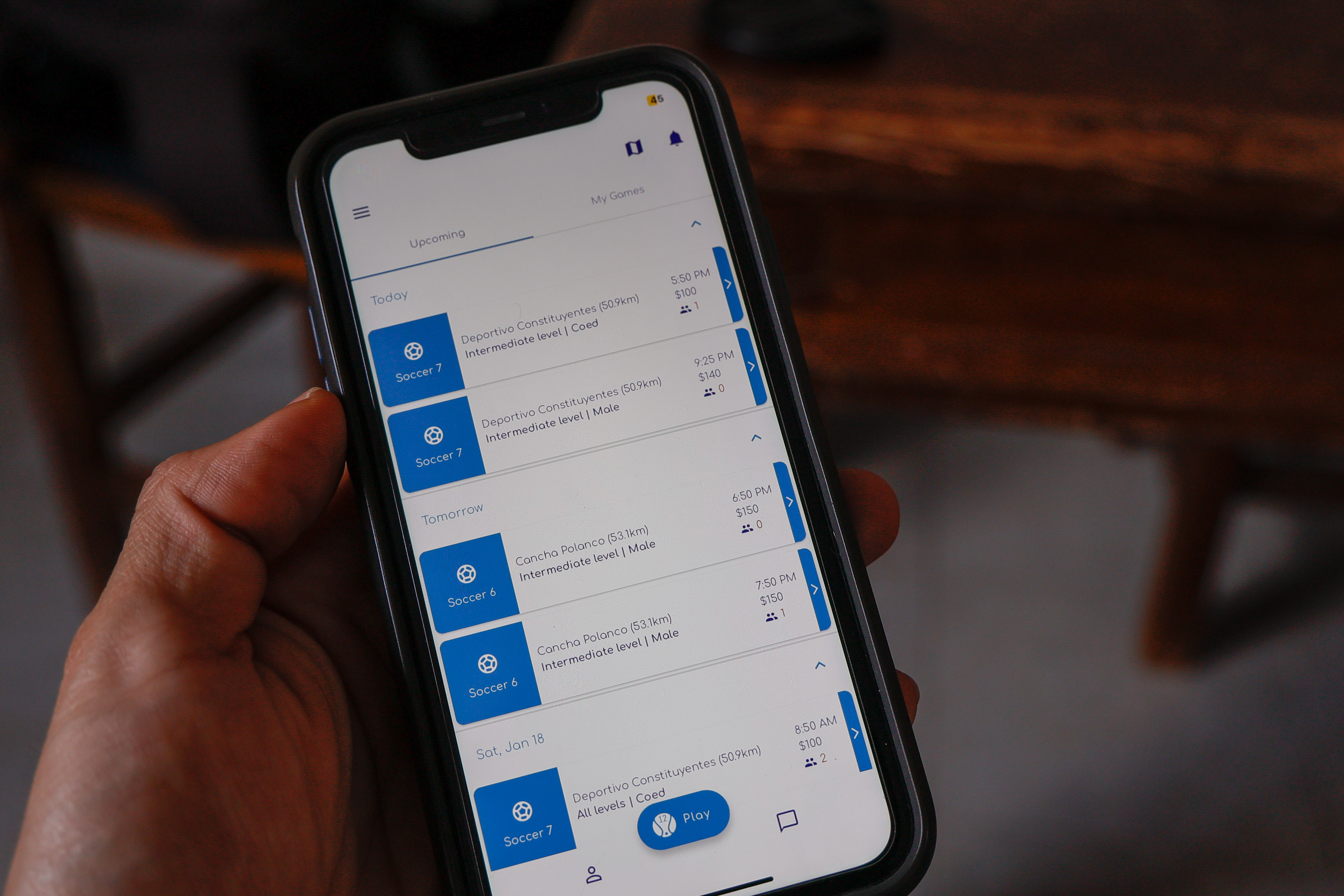 En el último año, la app "Sport12" alcanzó más de 13 mil usuarios registrados . Foto: Arturo Hernández / EL UNIVERSAL Edomex
