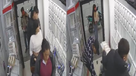 Asalto a joyería en el centro de Chalco: Cámaras captan robo frente a la presidencia municipal