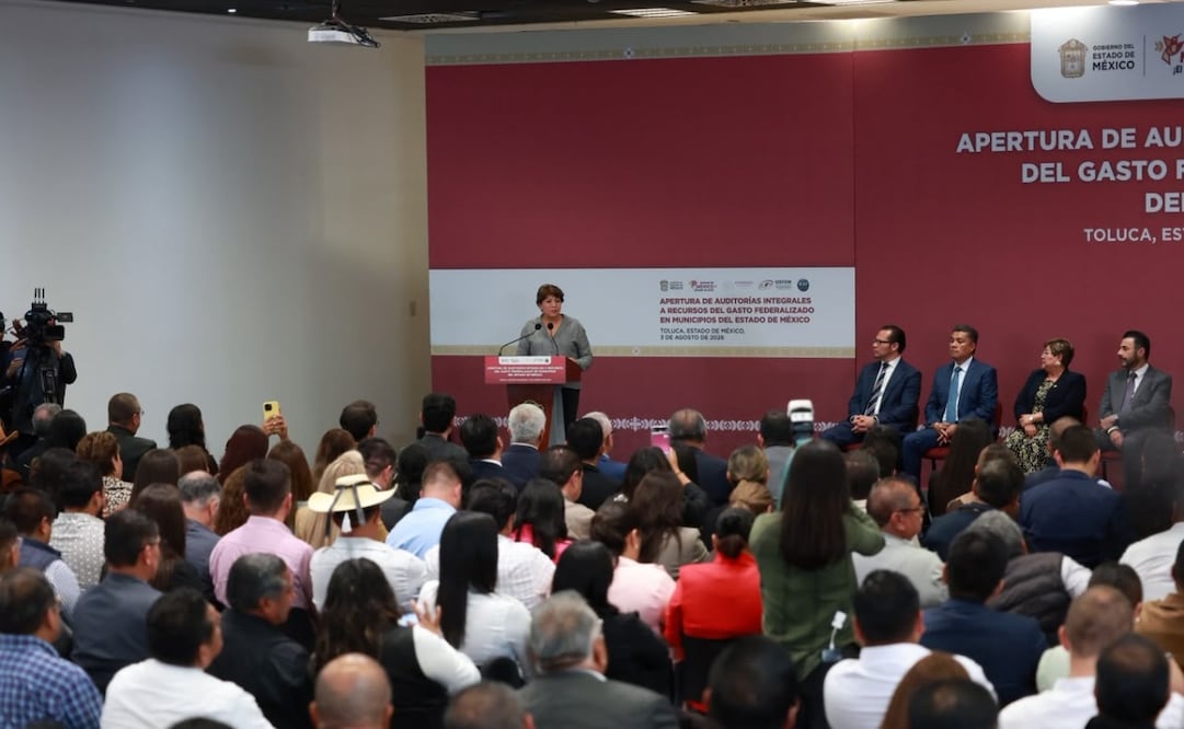 Durante el evento realizado en el Centro de Convenciones Edomex, se destacó que la fiscalización es una herramienta clave para mejorar el desempeño institucional. Foto Alejandro Vargas / El Universal