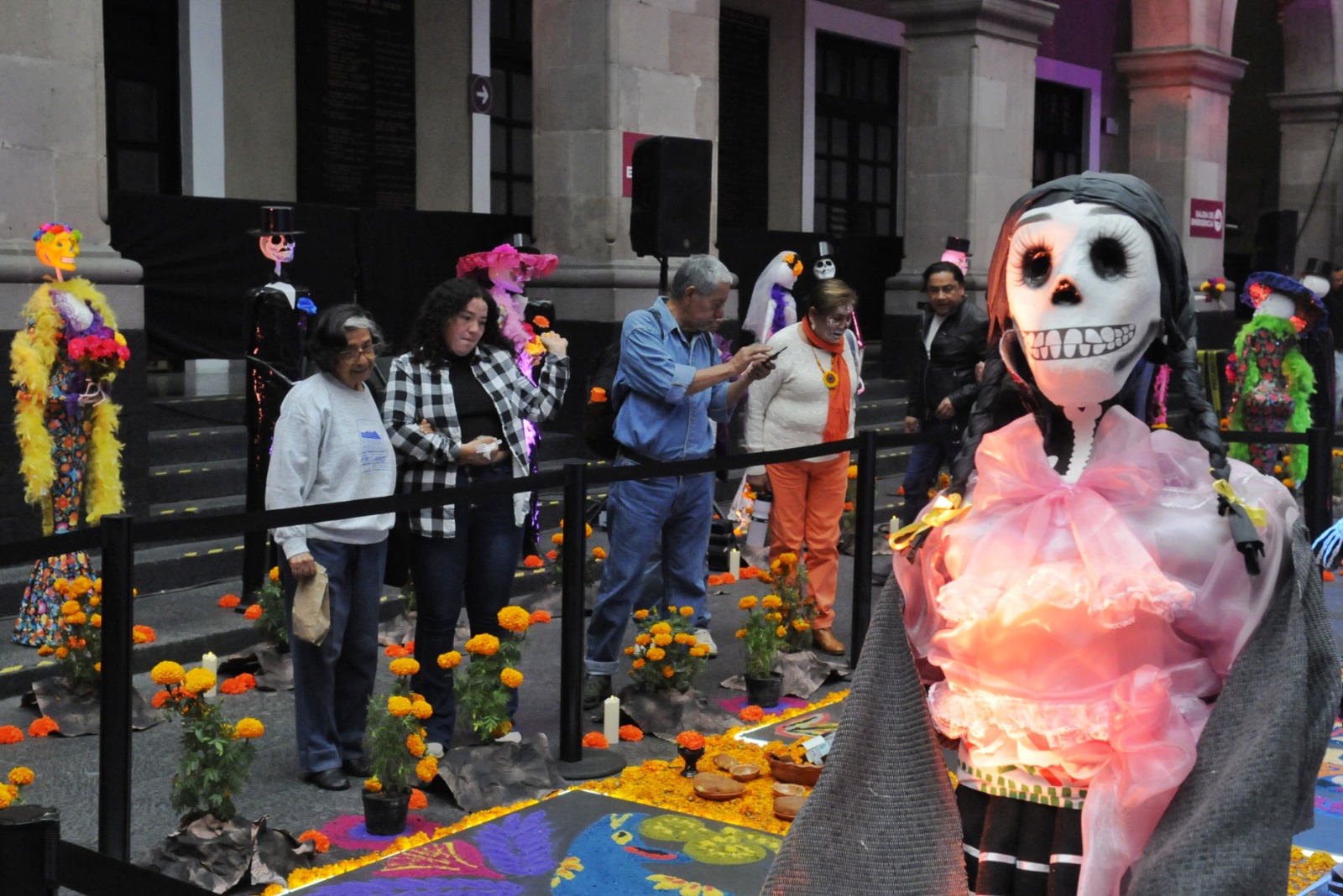 La Ofrenda Monumental estuvo del 28 de octubre al 04 de noviembre. Foto Especial