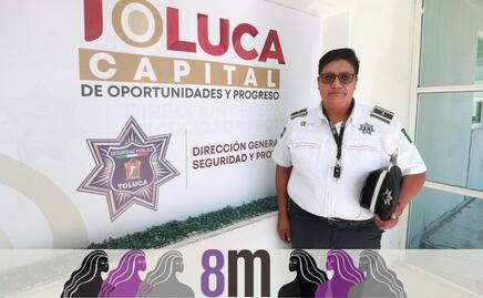8M Edomex: Sara, la policía que rompe barreras por vocación y lucha