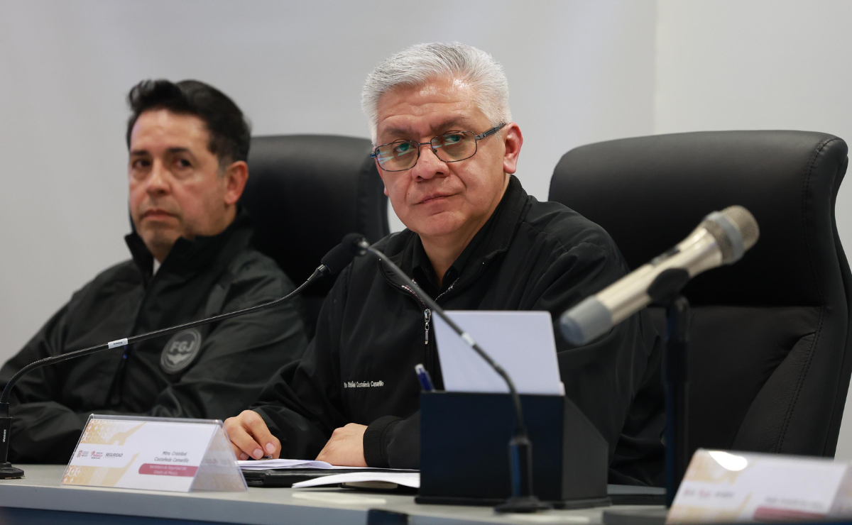 Secretario de Seguridad del Estado de México, Cristóbal Castañeda Camarillo Foto: Alejandro Vargas