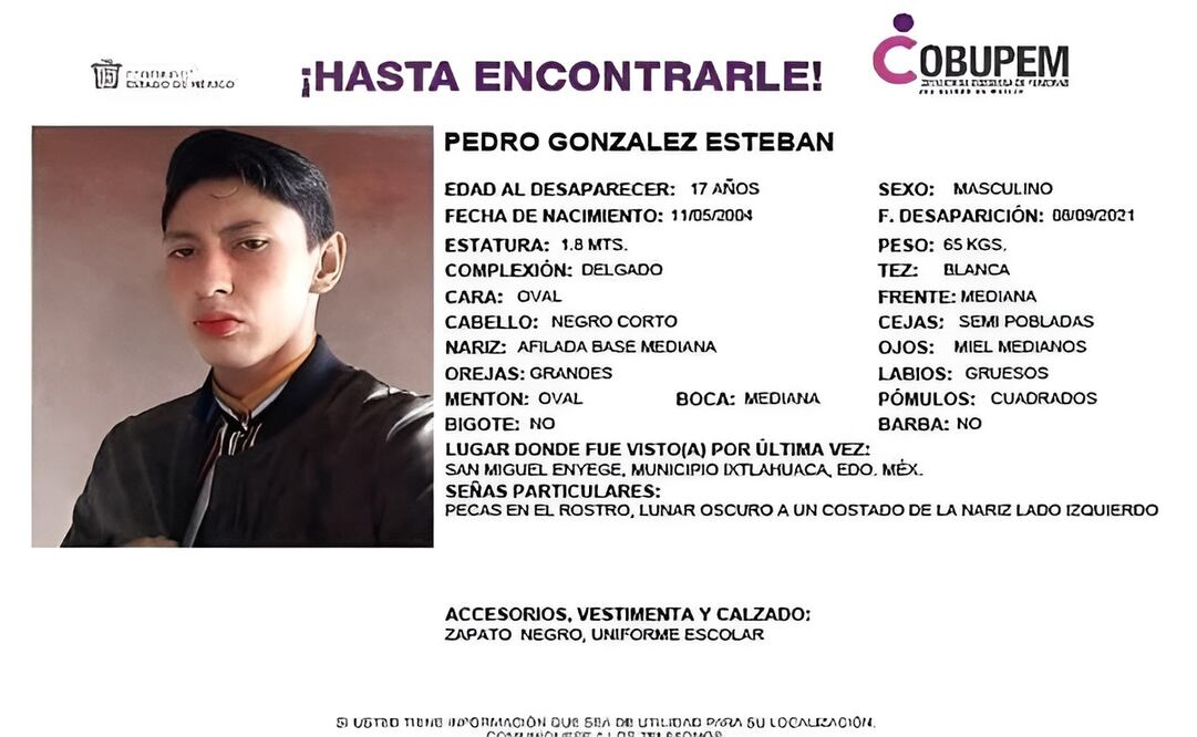 La madre de Pedro González Esteban mantiene la esperanza por volver a verlo. Foto: Especial.