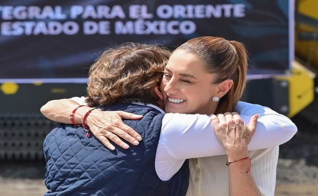 Delfina Gómez y Claudia Sheinbaum / Foto Especial