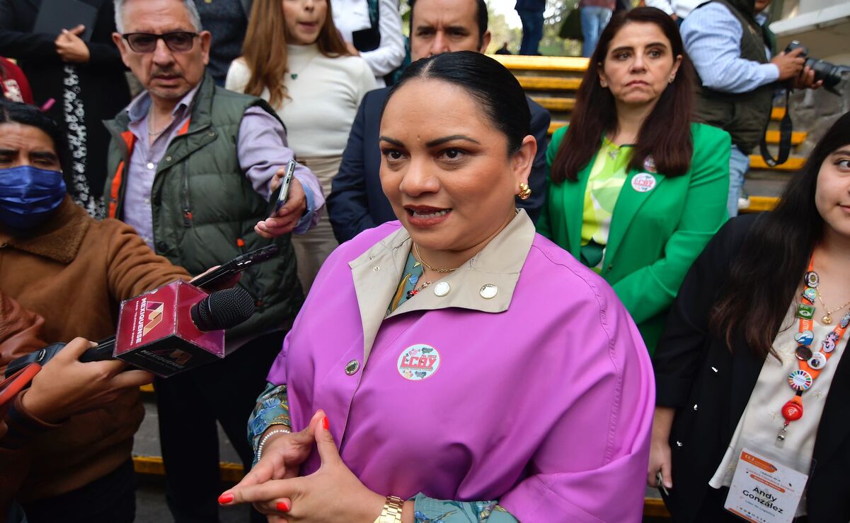 Alhely Rubio Arronis, secretaria del Medio Ambiente y Desarrollo Sostenible. Foto: Arturo Hernández.