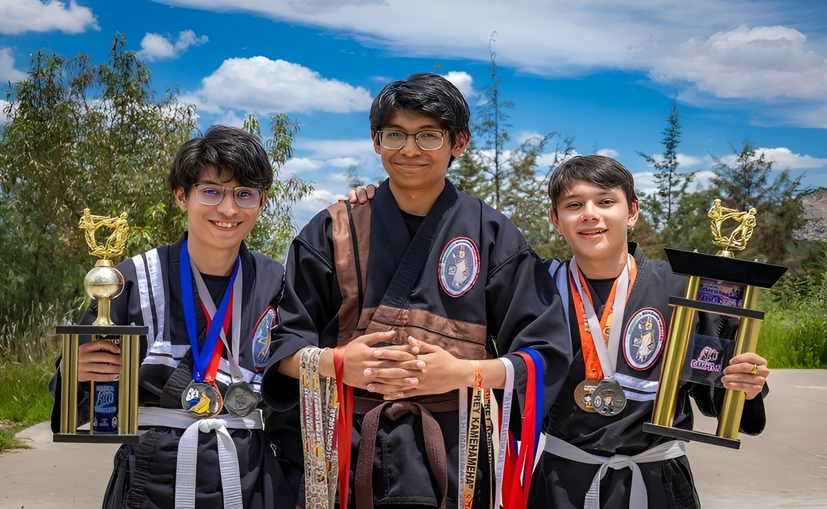 El equipo auriverde debutó en contra de sus similares en el Campeonato Nacional de la Federación Mexicana de Lima Lama. Foto: Especial