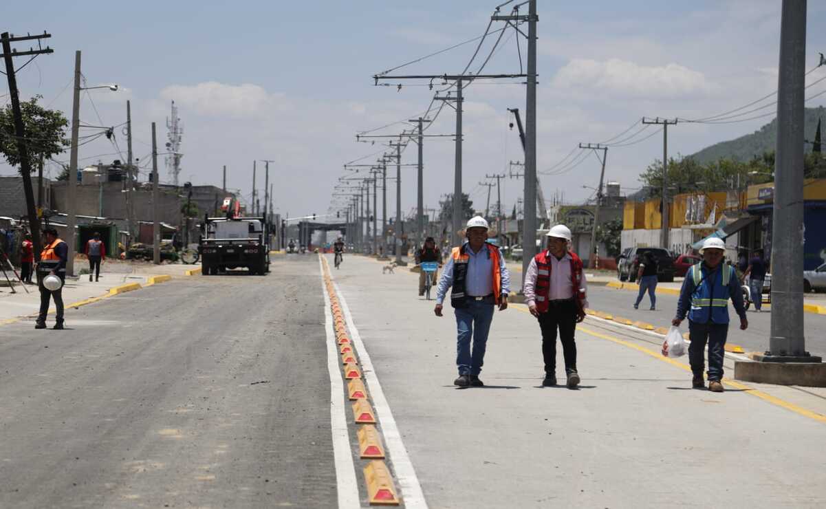 Alistan 3 estaciones del Trolebús Santa Martha-Chalco que están en zona de inundaciones de Chalco