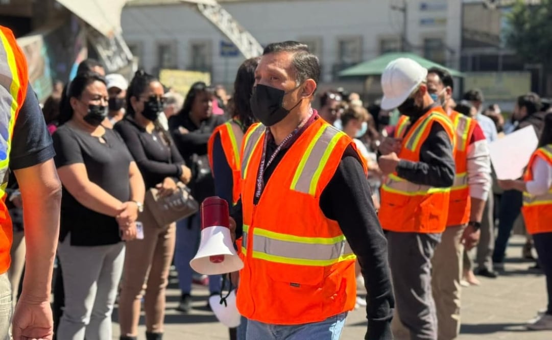 En algunos puntos del Valle de México se registró bajo el sonido de los altavoces y otros no sonaron. Foto. Gisela González