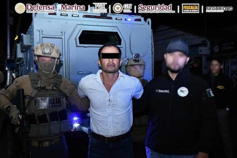 En el municipio de San Juan Totolac, Tlaxcala, fue desplegado un dispositivo de seguridad. Foto. Especial