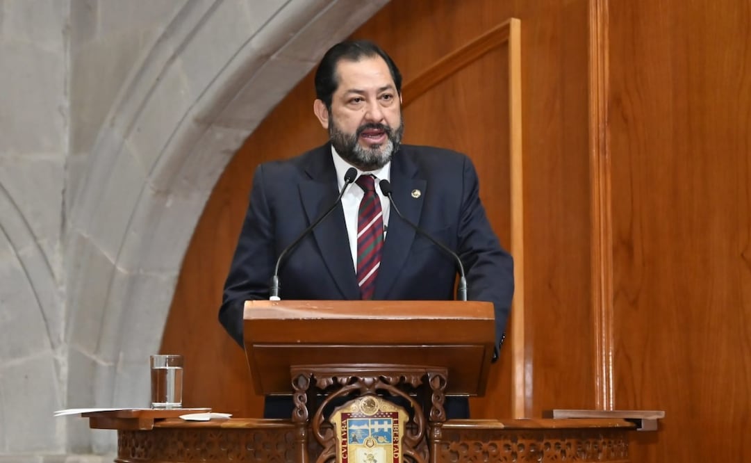 José Francisco Vázquez Rodríguez, presidente de la Junta de Coordinación Política del Congreso mexiquense, impulsó la propuesta para cambiar el nombre de “Paso de Cortés” por “Paso del Águila”. Foto especial
