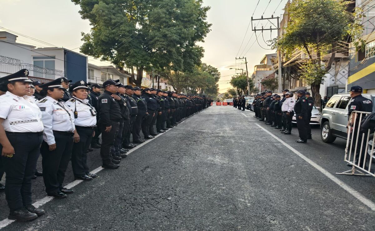 El estado de fuerza incluye patrullas, motocicletas, binomios caninos K-9 y policía montada / Foto Especial