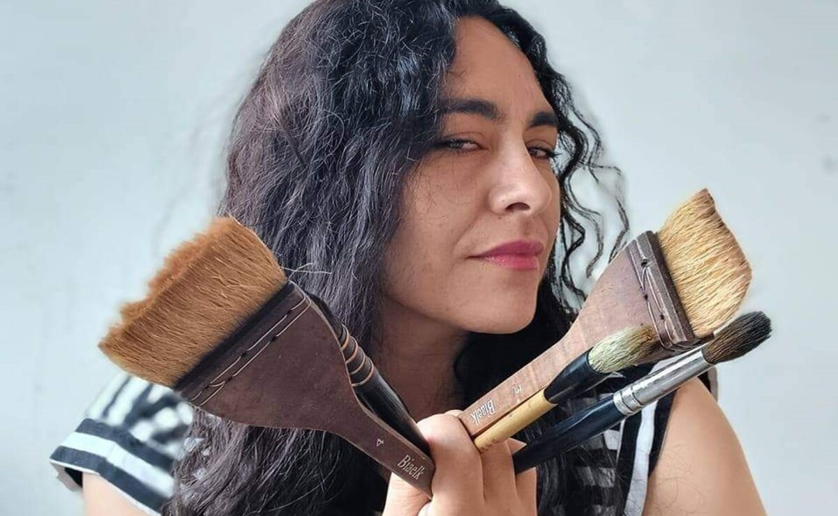 Desde el 2019, Alma Barrios incursionó en la técnica de la acuarela. Foto: Especial