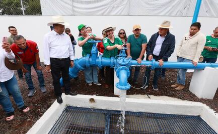Abrir la llave y que caiga agua, una realidad en la Quinta Zona