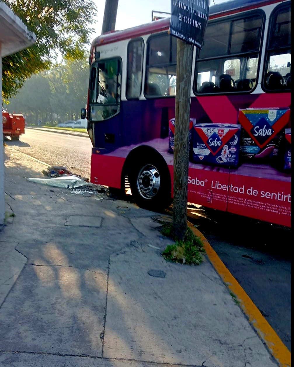 En menos de 24 horas, dos choques de transporte público en Toluca /Foto Claudia Rodríguez