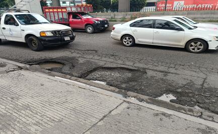 Más del 70 por ciento de las calles de Naucalpan están dañadas