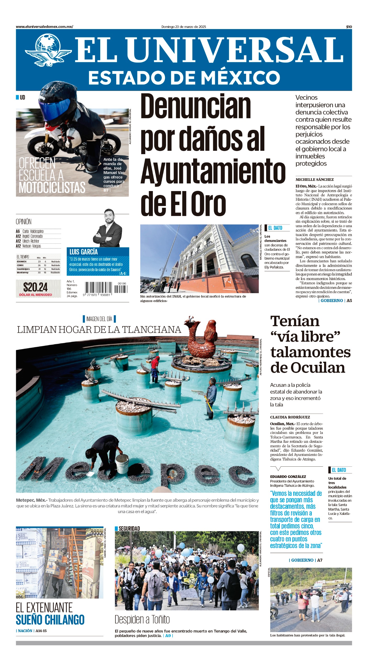 Portada 23 de marzo 2025