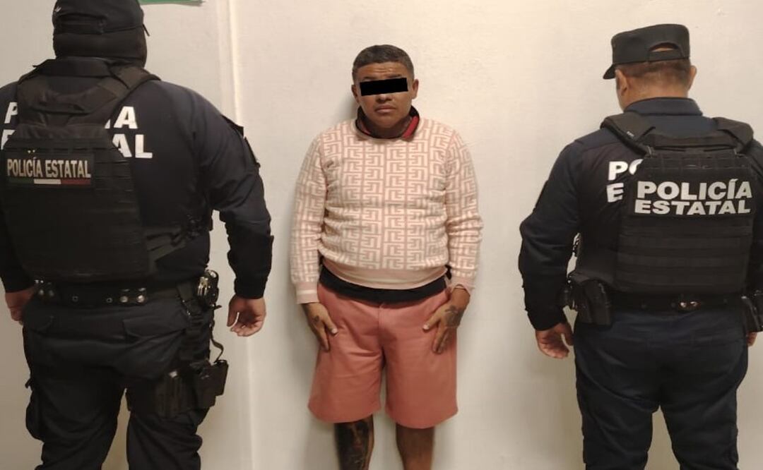 El hombre fue capturado al momento que pretendía cobrar el rescate de una mujer. Foto: Especial