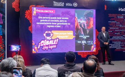 Toluca activa rutas especiales para conciertos del Alfeñique