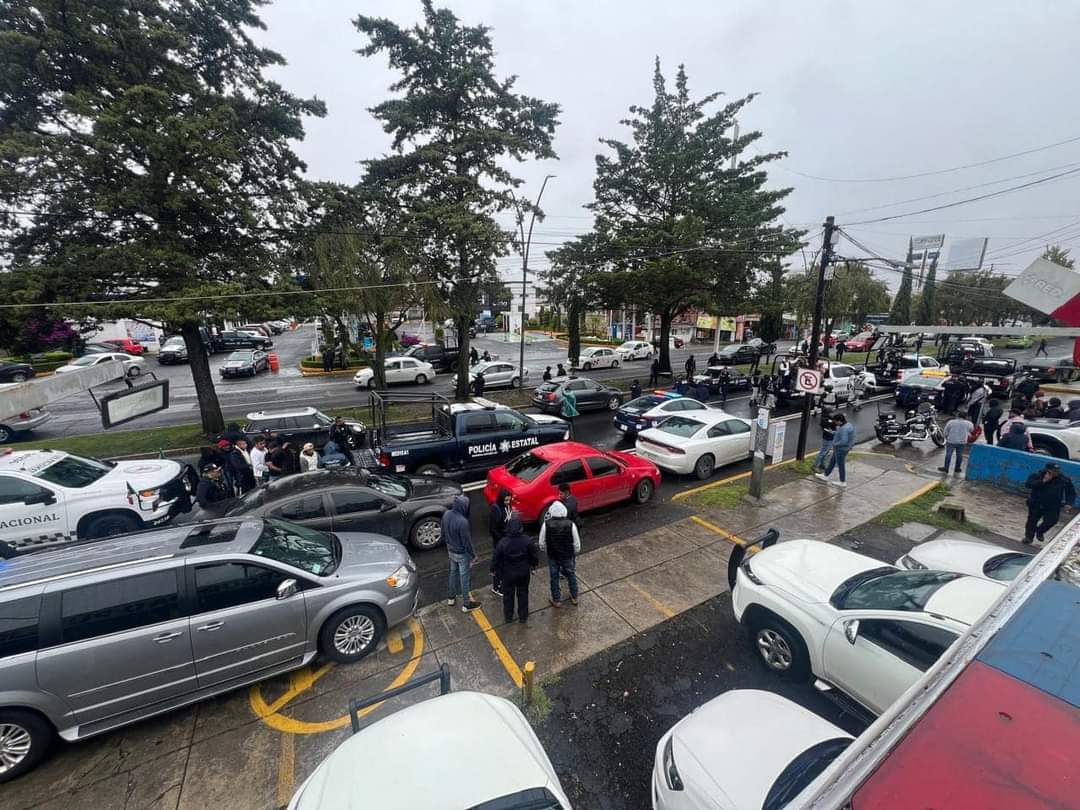 La Secretaría de Seguridad del Estado de México (SSEM), Seguridad Pública y Protección Ciudadana de Toluca participan en las acciones. Foto Especial