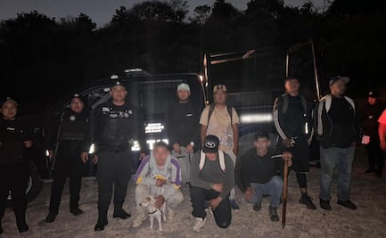 Rescatan a ocho excursionistas en la Sierra de Guadalupe 