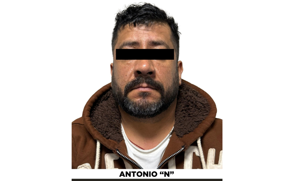 Antonio “N”. Presunto extorsionador que controlaba la venta de carne en Almoloya de Alquisiras, Sultepec y Texcaltitlán. Foto: Especial
