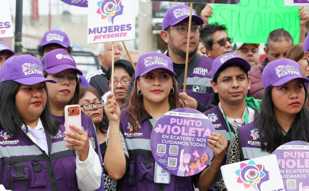 Autoridades locales destacaron los avances de la Cruzada Violeta 360 y el descenso en la percepción de inseguridad en la demarcación. Foto Especial