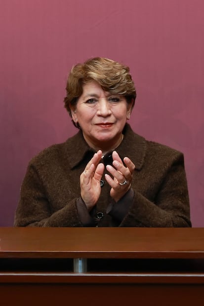 Delfina Gómez Álvarez. Foto Alejandro Vargas / El Universal