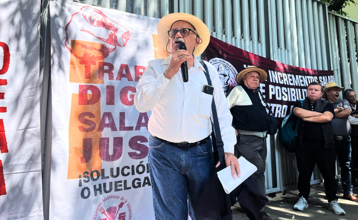 Académicos de la UACh en huelga exigen aumento salarial y mejoras laborales. Foto: Especial