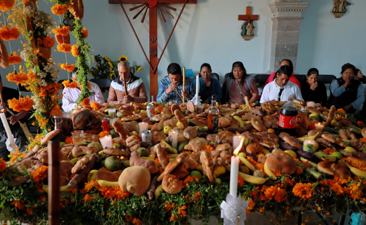 San Mateo Almomoloa se distingue por su particular manera de celebrar el Día de Muertos. Foto Especial