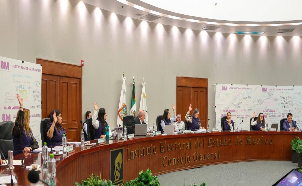 Durante la primera Sesión Ordinaria del Consejo General del IEEM, se informó que el plan integral y el calendario de coordinación con el INE reporta un avance del 29.7%/ Foto Especial