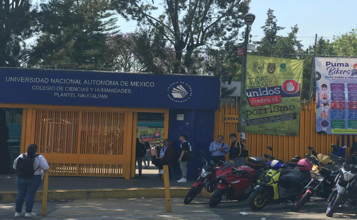 CCH Naucalpan suspende clases  tras agresión a profesor
