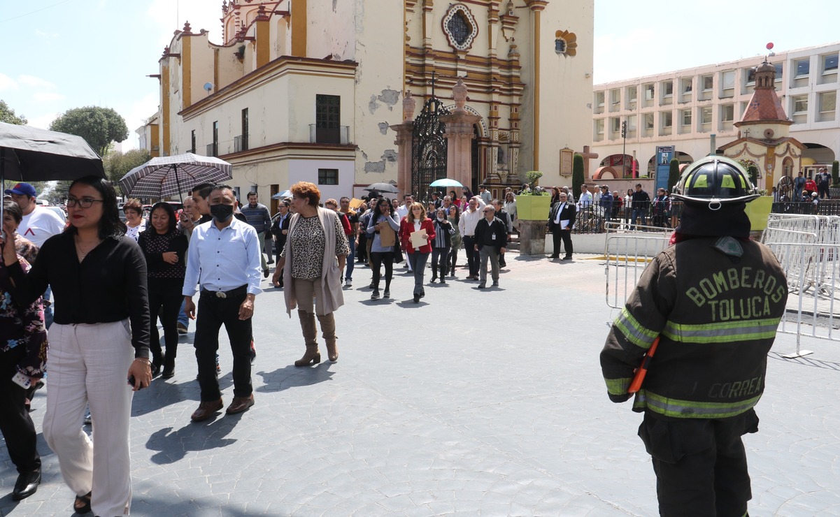 Se tiene contemplado realizar la evacuación de los inmuebles y la activación de los protocolos de emergencias. Foto: Especial