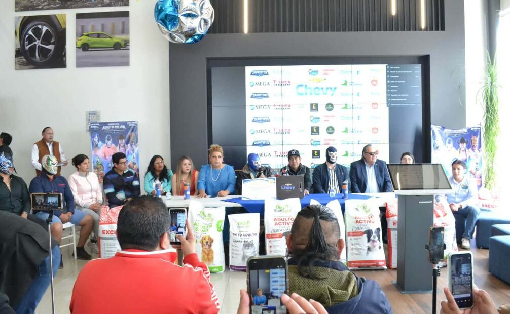 El 1er Torneo del Templo de la Lucha Libre pondrá frente a frente a gladiadores de la CDMX y de Toluca. Foto Especial