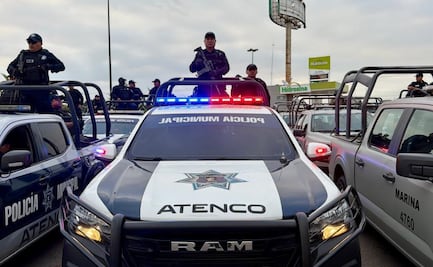 Más de 300 policías y la Marina blindan las fronteras de Ecatepec, Acolman y Atenco