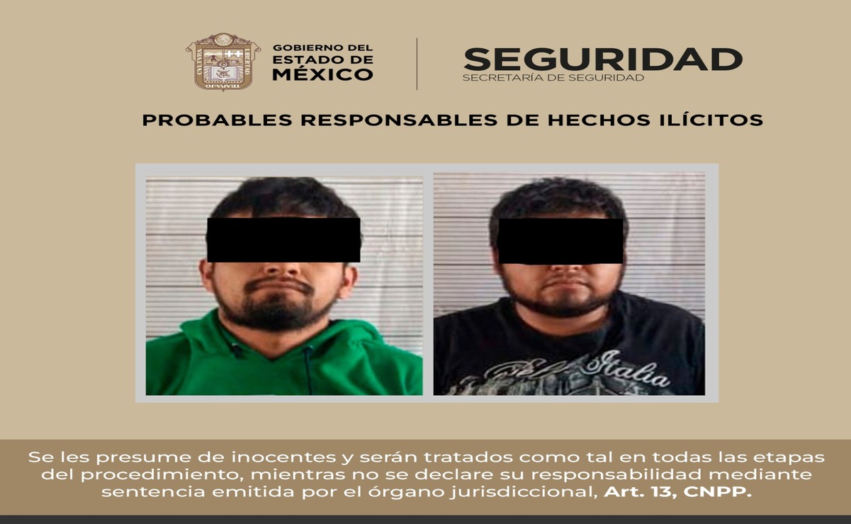 Los detenidos fueron trasladados a la Agencia del Ministerio Público correspondiente, donde se definirá su estatus legal. Foto: Especial