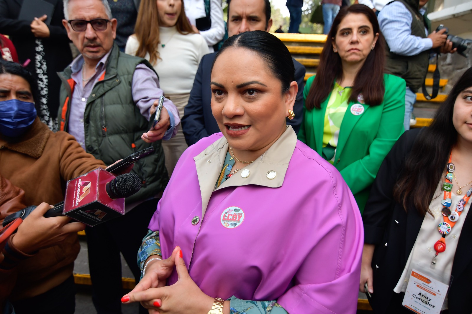 La secretaria del Medio Ambiente y Desarrollo Sostenible, Alhelí Rubio. Foto Especial