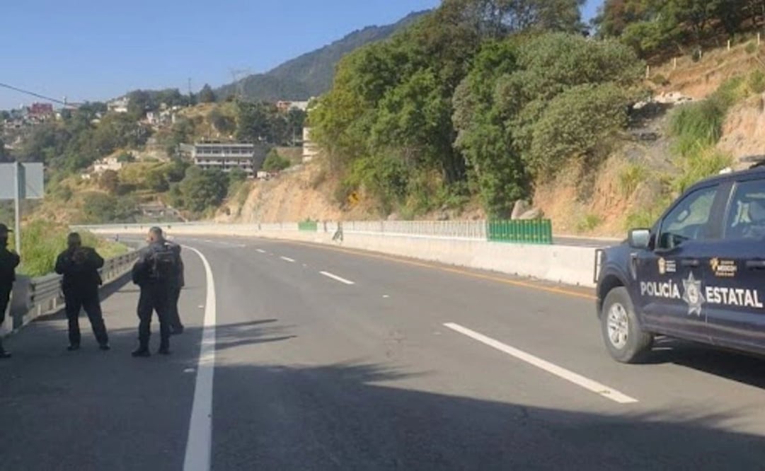 El bloqueo en la autopista Toluca-Naucalpan había cumplido 5 días. Foto. Especial