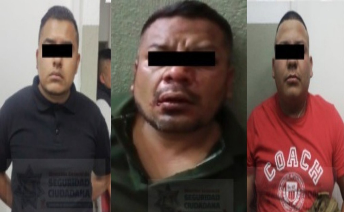 La detención de estos hombres se produjo el 5 de marzo de 2024 en la colonia Tamaulipas / Foto: Especial