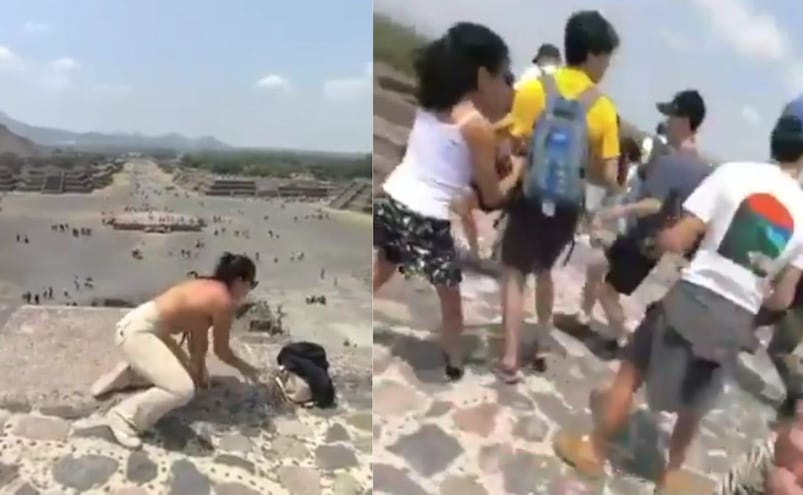 Gente corriendo y gritando; surge nuevo video del tiroteo en Teotihuacán 