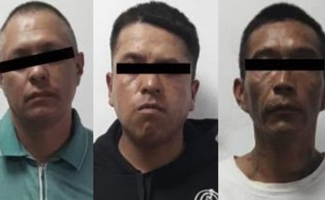 Ya fueron detenidos Marco Antonio “N”, de 37 años; Roberto Israel “N”, de 46 años, y Brandon Gabriel “N”, de 30 años. Foto. Especial