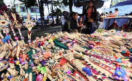 San Cristóbal Huichochitlán: El arte de las palmas para Semana Santa, tradición al borde del olvido