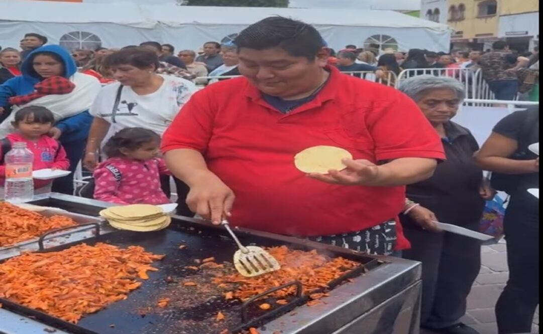 Tacos gratis en Metepec para celebrar la onceava estrella de los Diablos Rojos del Toluca / Foto: Especial