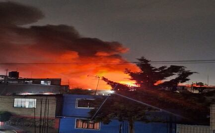 Chalco: Corto circuito desata voraz incendio en vivienda de la colonia Culturas de México