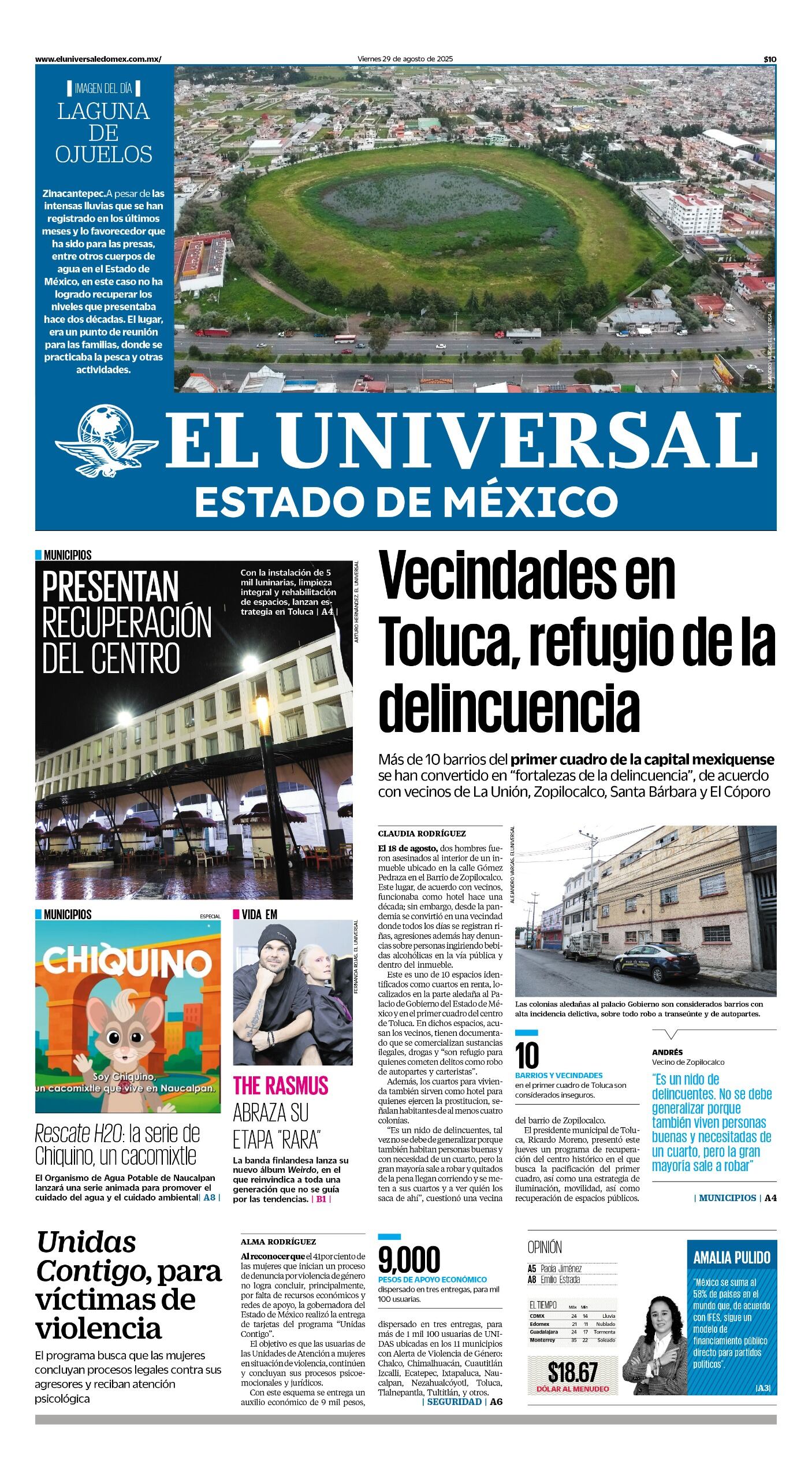 Portada 29 de agosto 2025