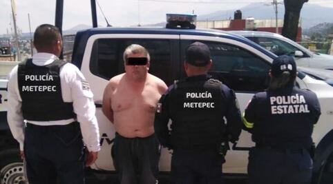 Detenido por abuso sexual contra menor en Metepec; vecinos lo entregaron